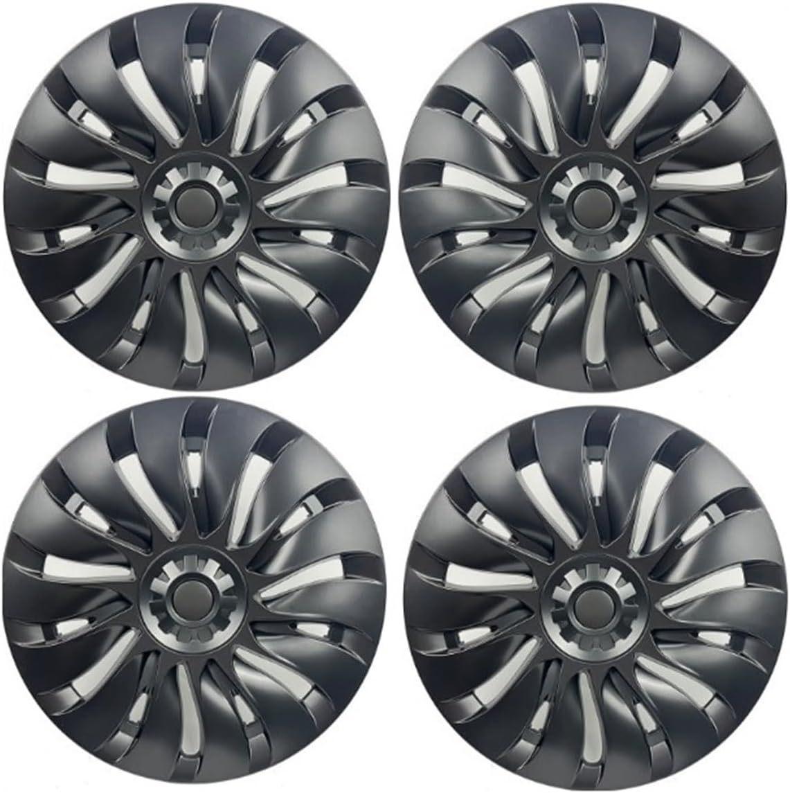 Gunmetal Grey 19  Wheel Cover for 2017-2024 Tesla Model Y