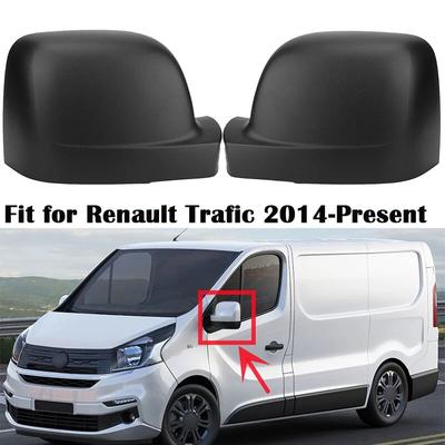 Car Wing Mirror Cover For Fiat Talento 2016- For Renault, Trafic, Vauxhall ,Nis NV300 Left Right Lower Upper Mirror Cover