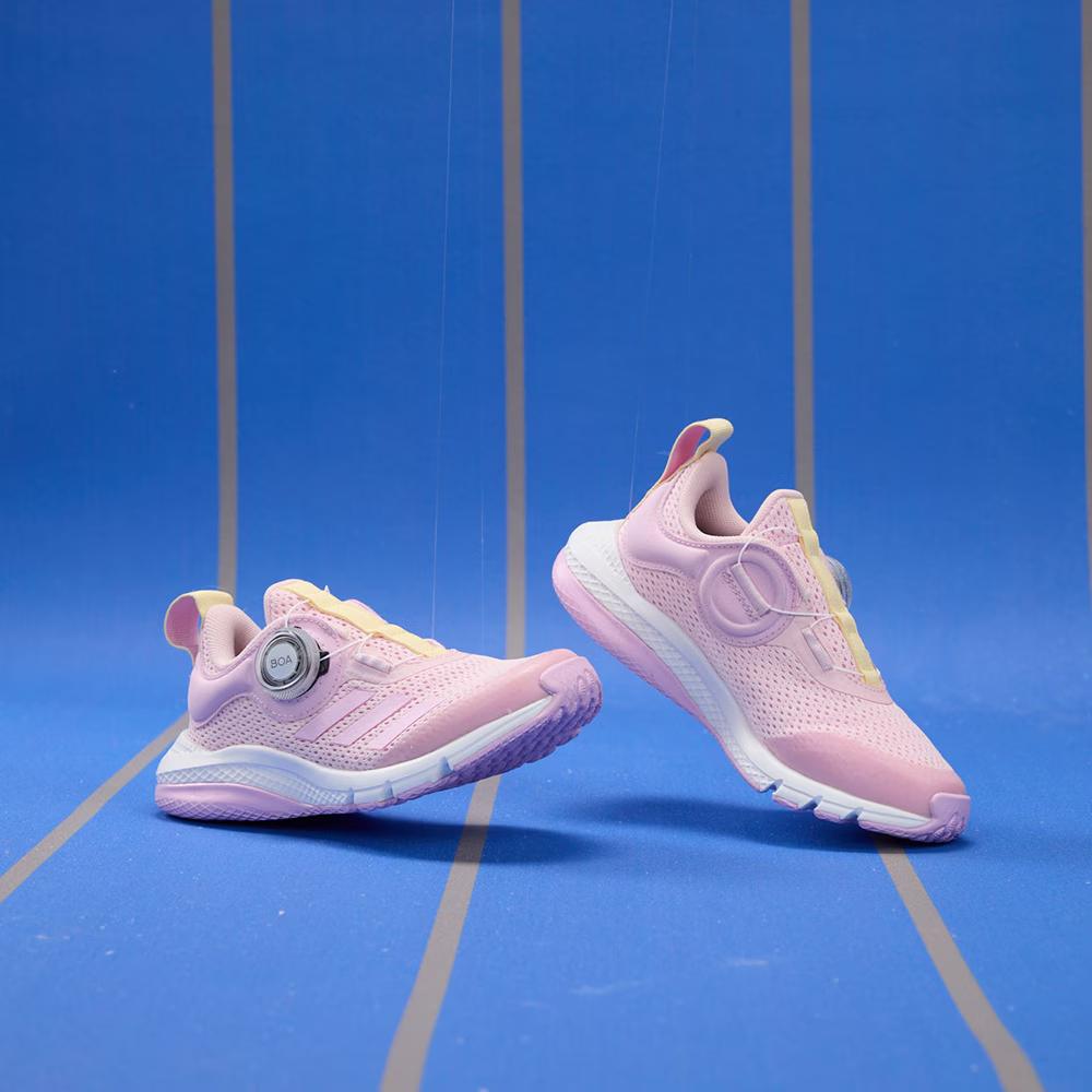Adidas ActiveFlex BOA K Šokově růžové Dětské Tenisky Obuv-Bílá Zářivě růžová GY6579