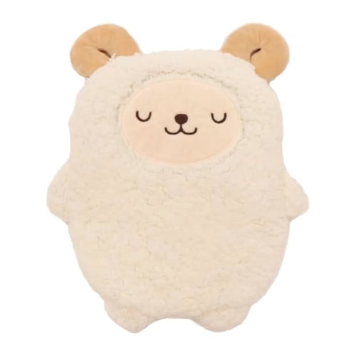 

Heat storage hot water bottle sheep