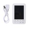 Professional 5 In 1 Portable Air Quality Detector Time Display CO Real Time Monitor Carbon Monoxide Alarm Temperature Humidity Sensors TypeC Charging