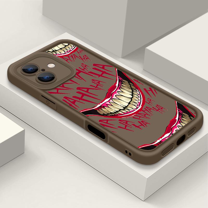 Custodia per Telefono con Fantasia Clown Buffone Per iPhone 16 Pro Max 16e 15 14 13 12 11 XR XS 8 7 Antiurto Morbida Cover in Silicone
