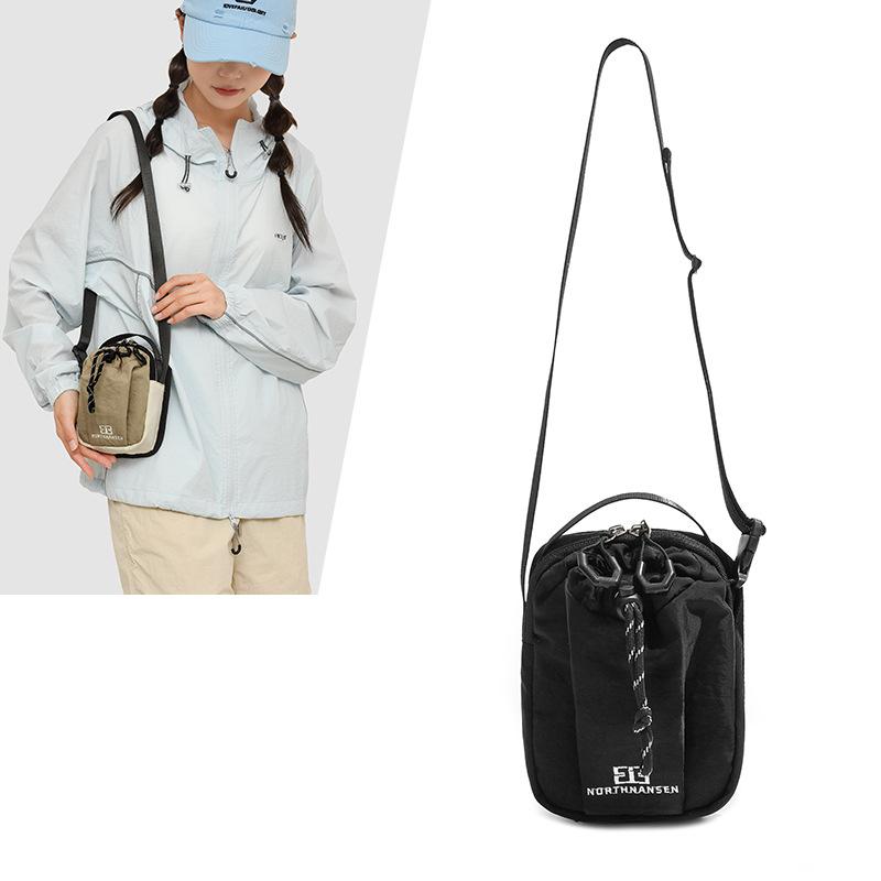 

New Tooling Portable Casual Waterproof Women s Versatile Outdoor Sports Contrast Color One Shoulder Crossbody Mobile Phone Bag чёрный