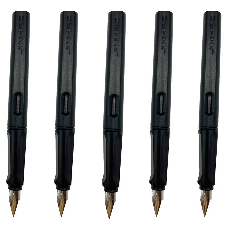 10/5 PCS JINHAO 619 Fountain Pen High Quality Colors Student F EF Nib Ink Pen Calligraphy Pen Stationery School Office Supplies