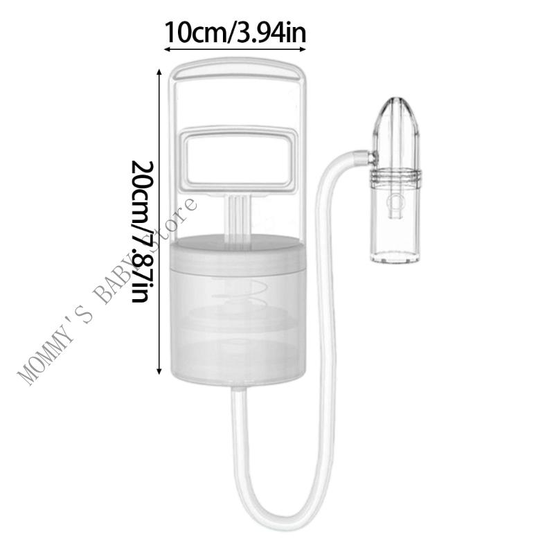 H3CD Baby Nasal Suction Aspirator Nose Cleaner Washable Hand Nasal Aspirator Cleaner Cleaning Tool for Children 0-6 Year
