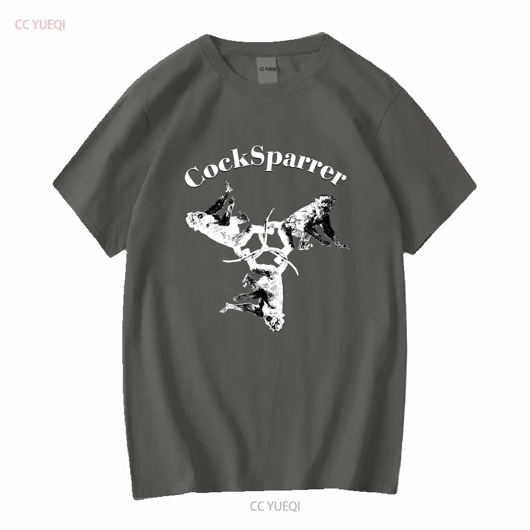

COCK SPARRER TWO MONKEYS NEW BLACK T SHIRT long or short sleeves vintage Washed streetwear Breathable Stretched Slightly Unisex 3XL