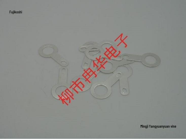 3.2mm Copper Brazing Ring Terminal: Single-Head, Round, Solder Wire Lug, Copper Washer (1000 Pieces)
