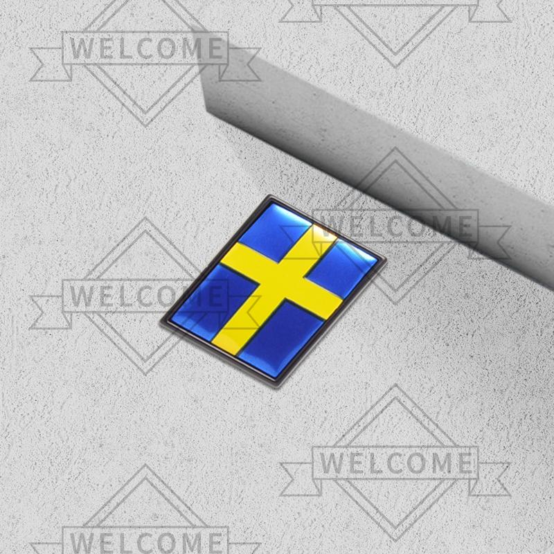 3D Car Stickers R Design AWD Moose Test Emblem Auto Body Badge Trunk Decal For Volvo XC90 XC40 S60 S90 V60 V90 XC60 Accessories