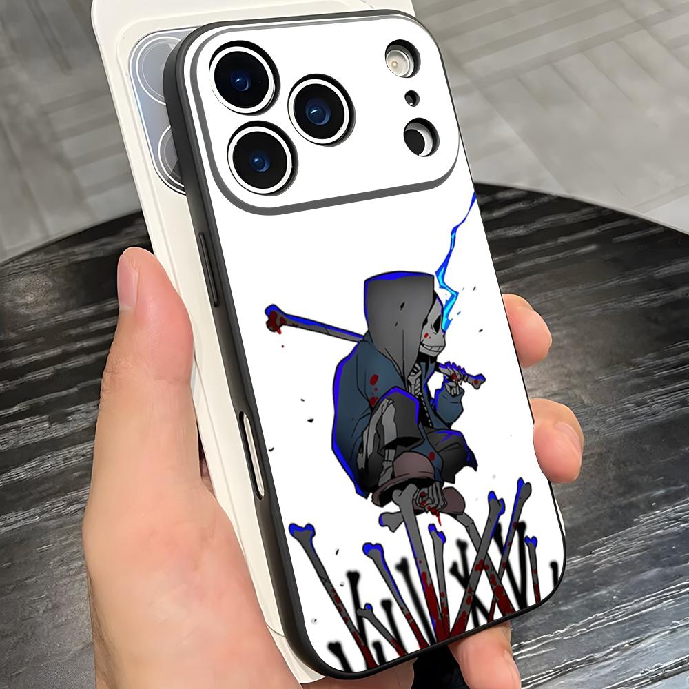 Sans Undertale Handyhülle Für IPhone 17 Pro Max 16 15 14 Pro Max 13 11 X Xs Xr 8 7Plus Silikonhülle