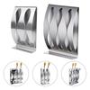 Stainless Steel Self-Adhesive Razor Stand Self-Adhesive Wall Toothbrush Holder  Bath