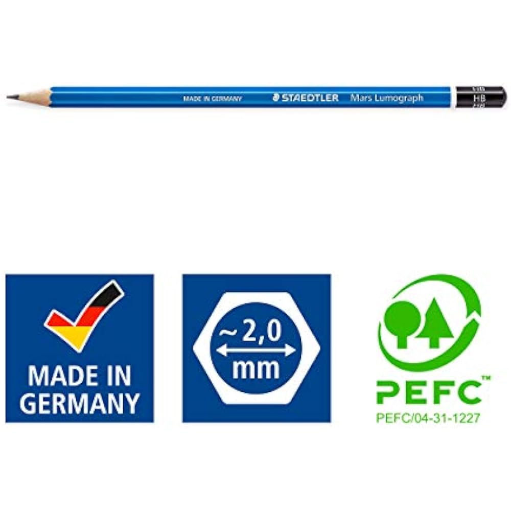 STAEDTLER LUMOGRAPH PENCIL 100-HB
