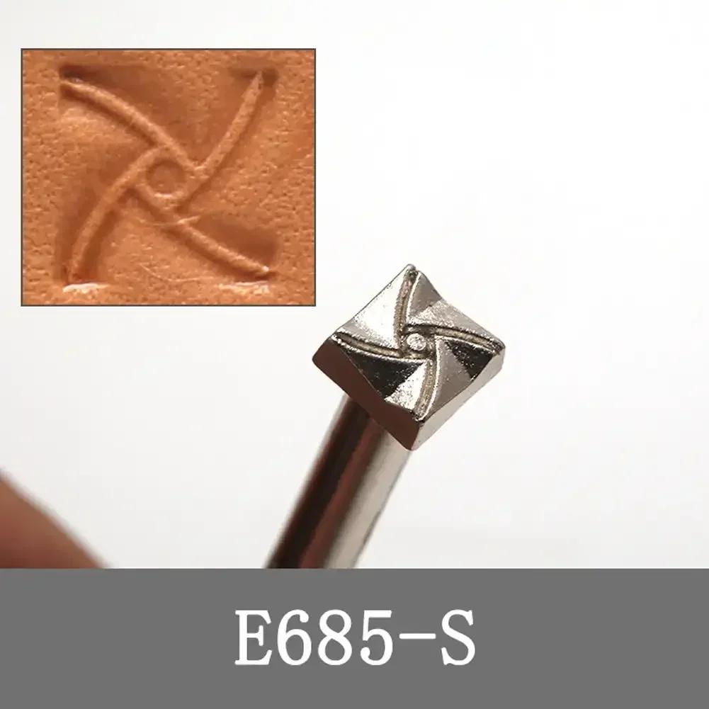 Carving Leather Craft Stamps Kit Metal Leather Working Saddle Making Tools Leather Stamping Solid DIY Printinting Craft Supplies