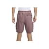 Nike Sportswear Solid Outdoor Elastic Waist Mid-Rise Casual Shorts Men shorts Smoke-Gray Purple Red HF0817-208