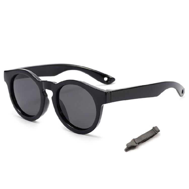 Lightweight Silicone Frame Toddler Sunglasses Foldable Design UV400 Sun Glasses Eyewear For Outdoor Travel