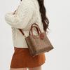 Coach Borsa Tote Willow 24 Logo Classico Chiusura a Turnlock Donna borse tote Marrone Caramello C8562-B4XHG