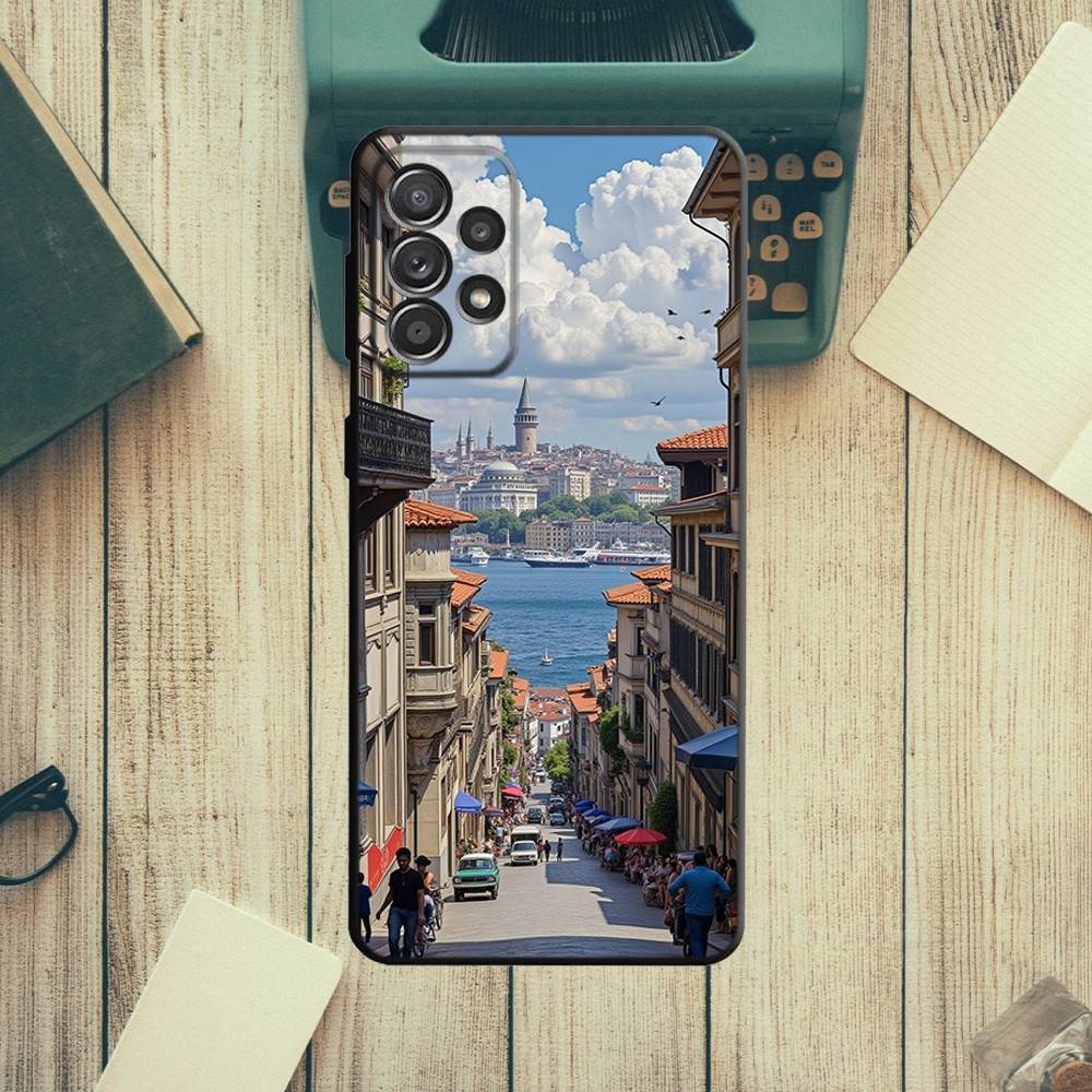 Turkey Istanbul Scenery Phone Case For Samsung S21,S22 Ultra,S20,S30 plus,S22 plus,S23,S30 ultra 5G Silicone Cover