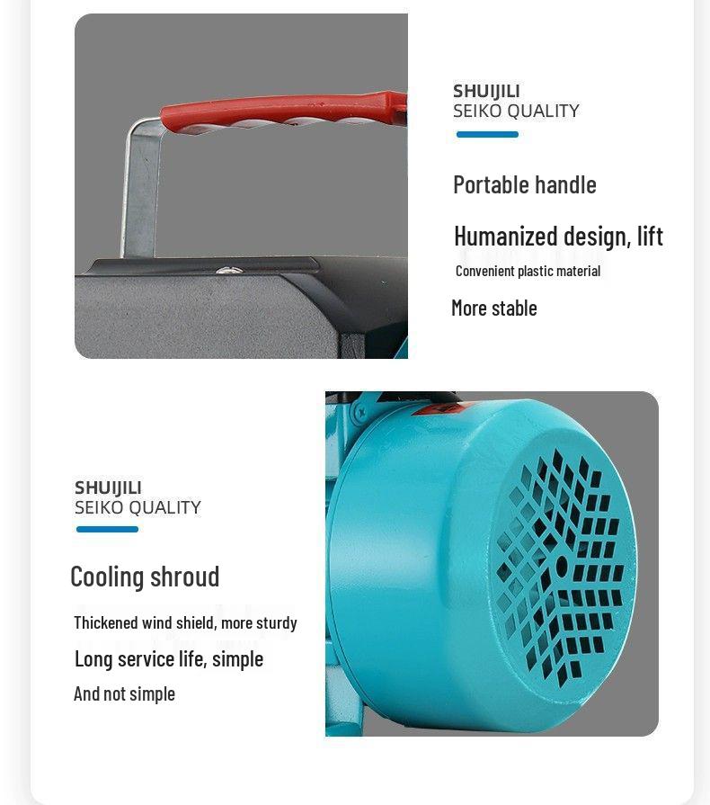 220 Fully Automatic Self-Priming High-Pressure Water Pump for Home Use