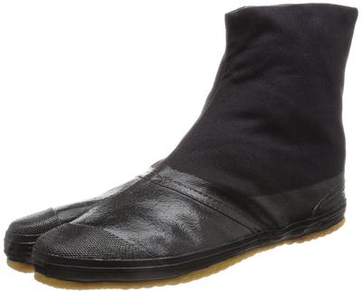 Moonstar Tabi Socks for Men and Magic Fitter Size 2E Women, 5-Piece Set, Black, 26.5 Cm,