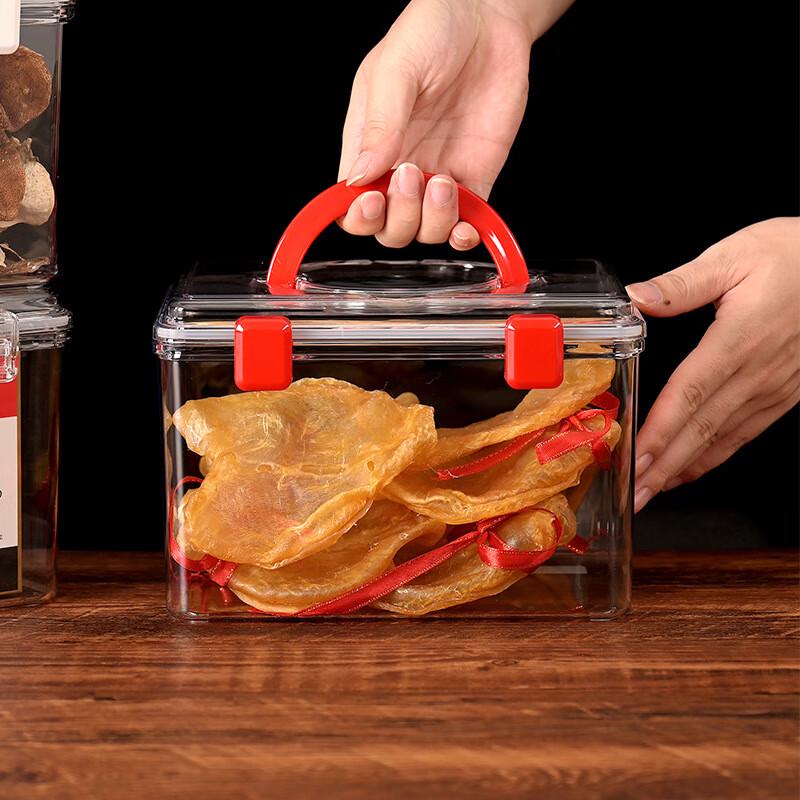 3.5L Portable Airtight PET Food Storage Container