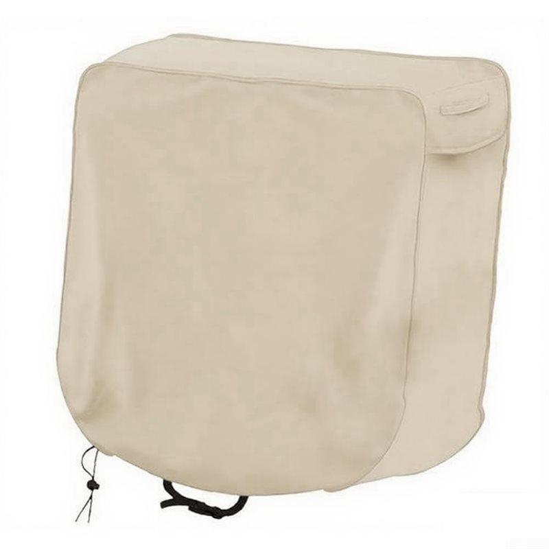 M-Modern-Wall Mounted Outdoor Retractable Garden Hose Reel Cover In Waterproof Oxford Fabric B серый