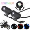 2Pcs Angel Wings Projection Lights Waterproof Motorcycle Welcome Light Projector Angels Wing Motorcycle Modified Decorative Lamp