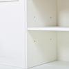Hallway Cabinet Wardrobe Cabinet Shoe Cabinet Coat Hook Metal Hooks Metal Handle Flip-Down Shoe Compartment Bench APP LED Light Hallway