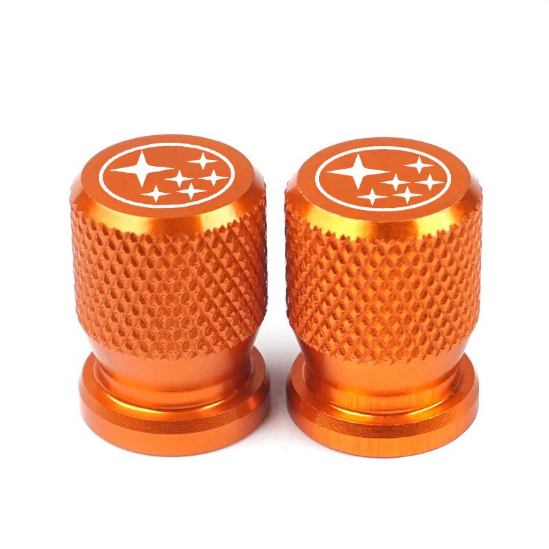 for Subaru Impreza Forester Tribeca XV BRZ hot 4pcs Car Wheel Tire Valves Tyre Stem Air Caps auto Accessories car styling kuh7