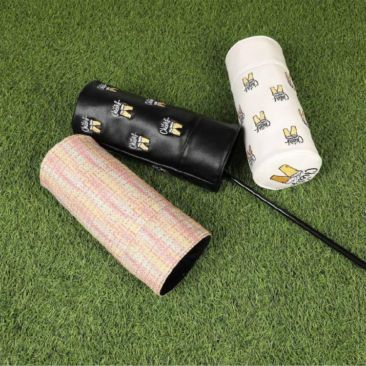 PU Golfs Head Cover Full Wrap Protect Color Waterproof Construction Easy Carry Clubs Guard