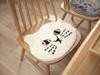 Daikai Nyafunyafu Coussin de Chaise Chat Ivoire x 74107 Découpé W38.5 H33.5cm