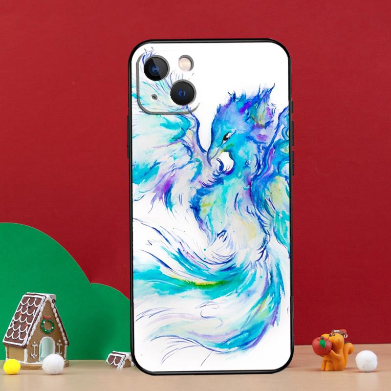 Phoenix Bird Capa For iPhone 15 11 14 Pro Max 12 13 14 Pro Max Plus X XR XS Max 12 13 Mini Phone Case