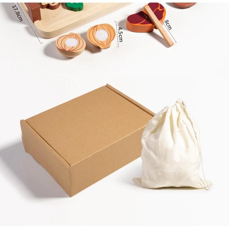 Wooden Pretend Plays Girls Toys Kitchen Game Simulated Makeup Play House Afternoon Tea Playset Cuting Food Educational Toys Gift