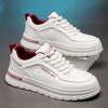 New Trendy Versatile Cloth Shoes Men's Spring New Breathable White Shoes Men's Sports and Leisure Board Shoes Trendy Shoes