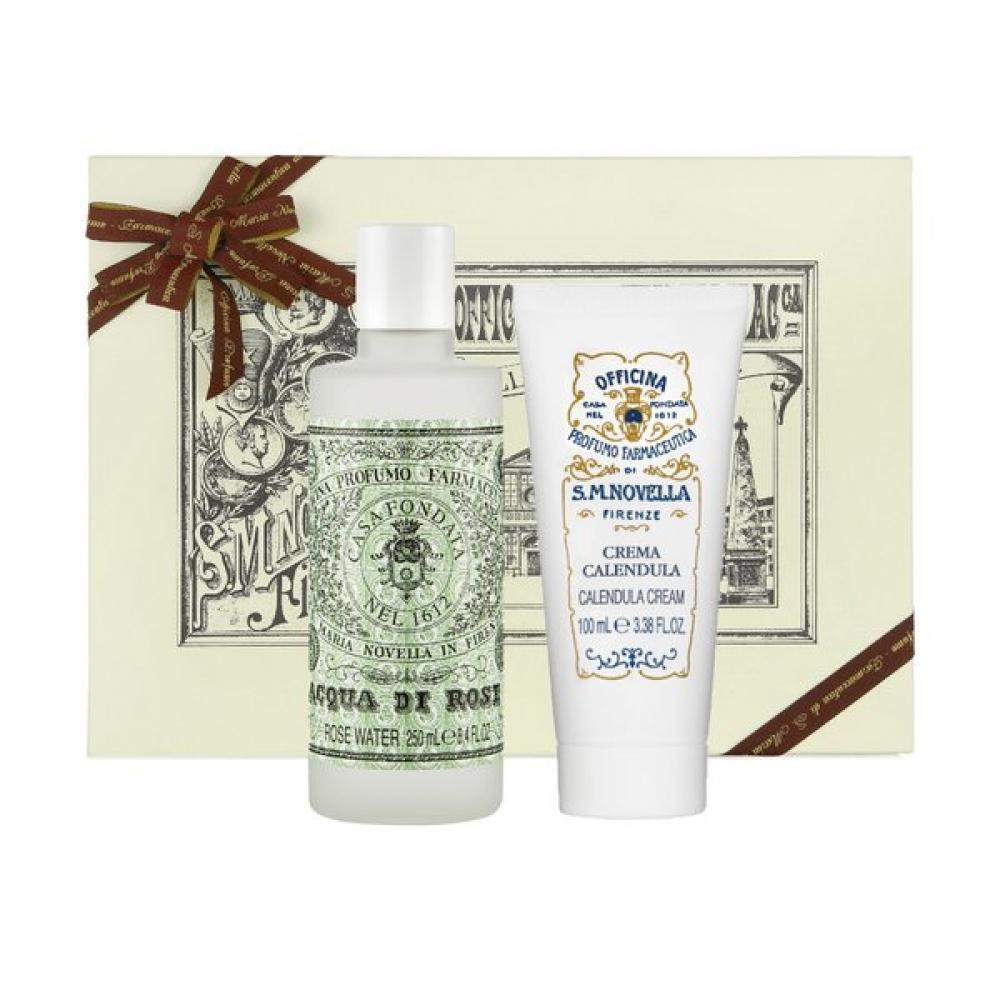

Santa Maria Novella Set Aqua Di Rose 250ml + Crema Calendula 100ml Single option