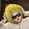 Funny Durian Headgear Soft Cartoon Plush Hat Cute Simulation Durian Hat  Cosplay Costume