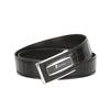 PLOVER Men's Egyptian Nile Crocodile Leather Pin Buckle Belt