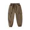 Boys' 2026 Cargo Pants - Spring/Autumn Casual Long Pants for Kids