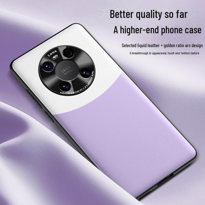 Protective Liquid Leather Case for Huawei Mate40, Anti-fall and Anti-fouling.