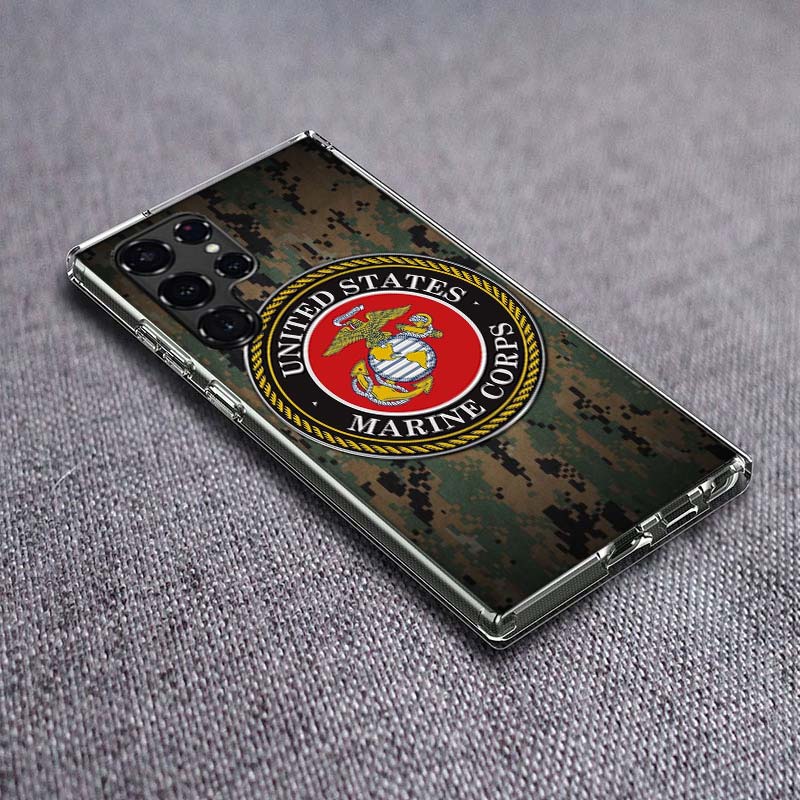 AMERICAN PATROIT Phone Case For Samsung Galaxy S24 S23 S21 S20 FE S22 S26 Ultra S25 Edge S10 Plus Cover Clear TPU Capa Shell Coq
