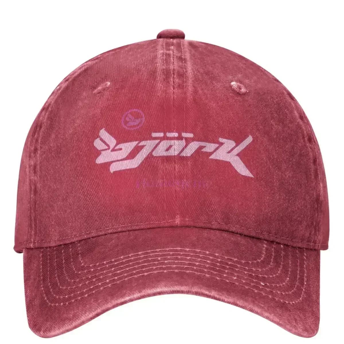 

Bjork Homogenic Logo Pink Baseball Caps Stuff Vintage Distressed Casquette Headwear Unisex Travel Adjustable Hats Cap One Size