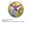 Sun Catcher Puzzle Acrylic Suncatcher Durable Clear Acrylic Colorful Patterns Window Decoration for Doors Garden