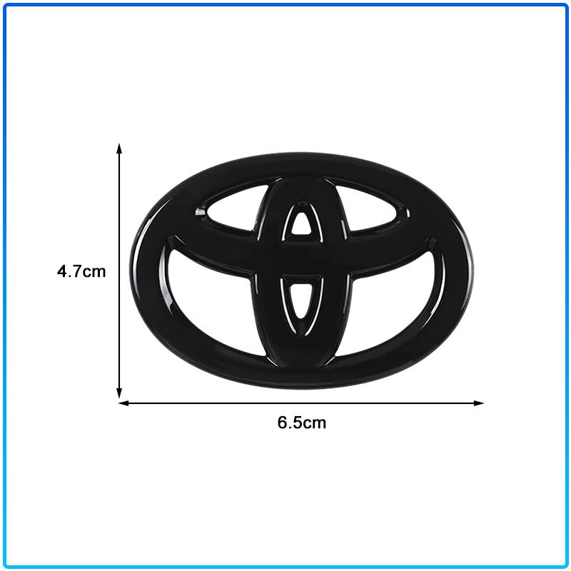 1Pcs Car Steering Wheel Badge Decal Auto Styling Car Decoration Sticker For Toyota C-hr Prado Rav4 Yaris Hilux Prius Avensis Corolla Camry