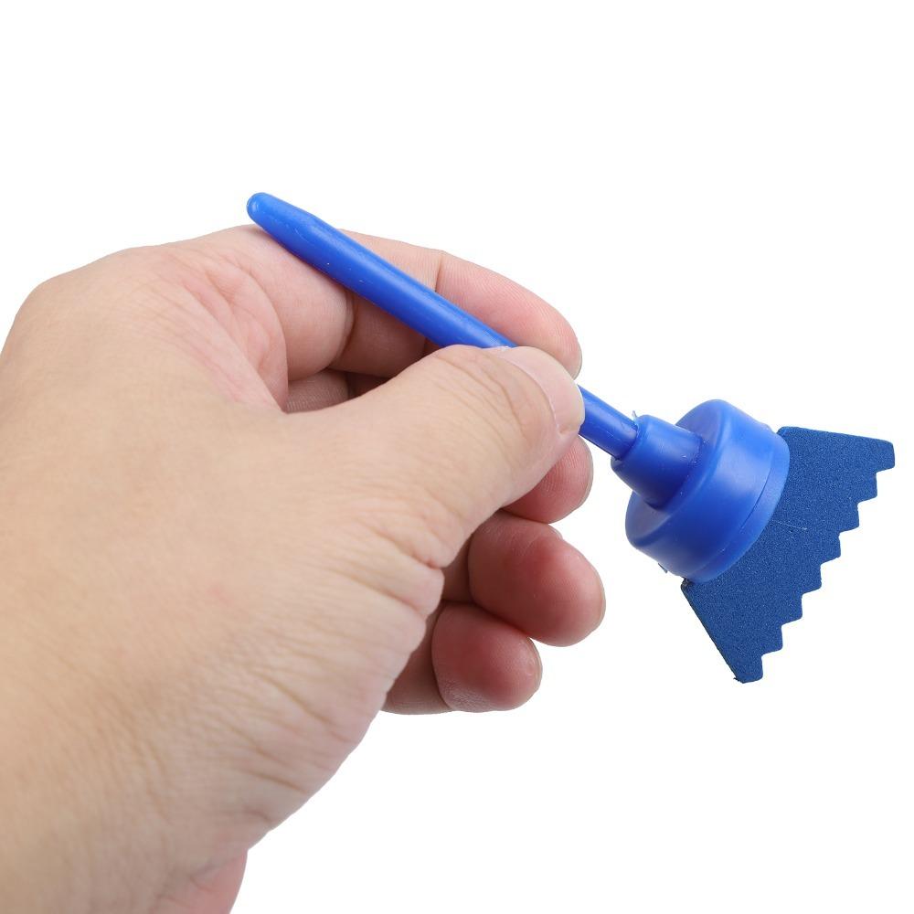 12PCS Roller & Stamp Combo Painting Sponge Brush Gentle Texture DIY Drawing Tools Handmade Painting