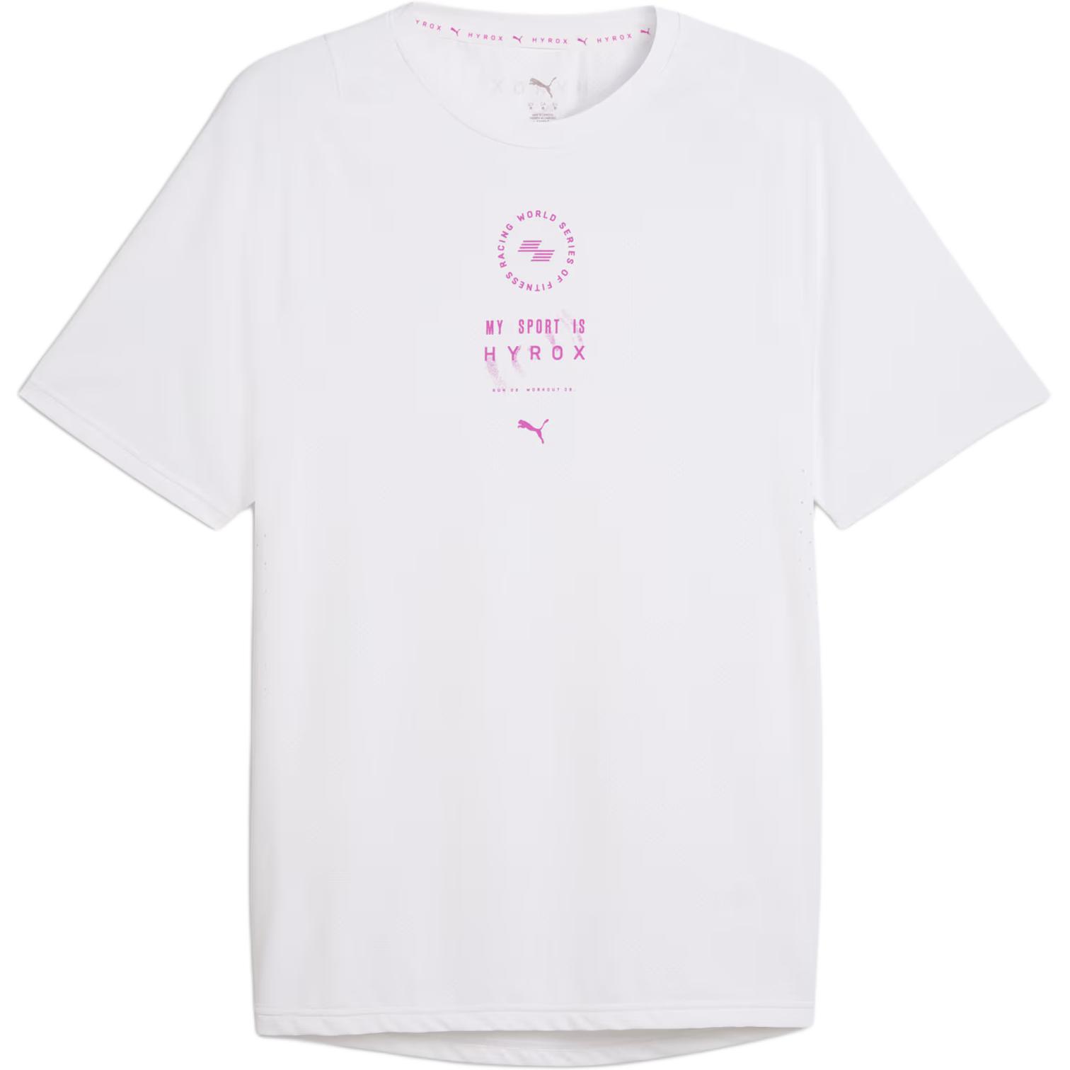 Puma X Hyrox Collaboration Breathable Lightweight Crew Neck Short Sleeve T-Shirt Men Tops 528567-02 S
