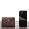Men's and Women's Coin Purse Short Zipper Horizontal Models First-layer Cowhide  Crazy Horse Leather Fashion Driver's License Mini