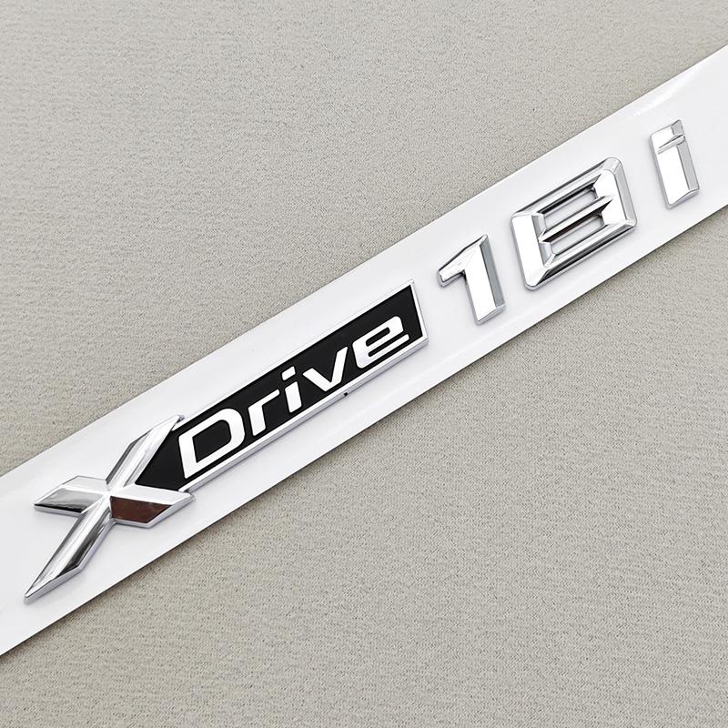 3D ABS Litery Logo Samochodu X1 XDrive 20i Emblemat Tylny Bagażnik Błotnik Boczne Naklejka Emblematyczna Dla BMW X1 X2 X3 XDrive Więcej Akcesoriów Samochodowych