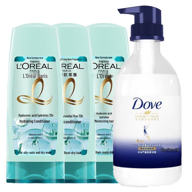 Dove Body Wash & L Oreal Conditioner Bundle