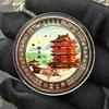 Souvenirs from Tourist Attractions, Pingyao Ancient City, Yellow Crane Tower Tourist Currency, Commemorative Medals for Collecting Tourist Attractions