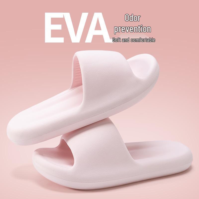 Silent Non-Slip Summer Slippers for Men & Women - Indoor EVA Comfort