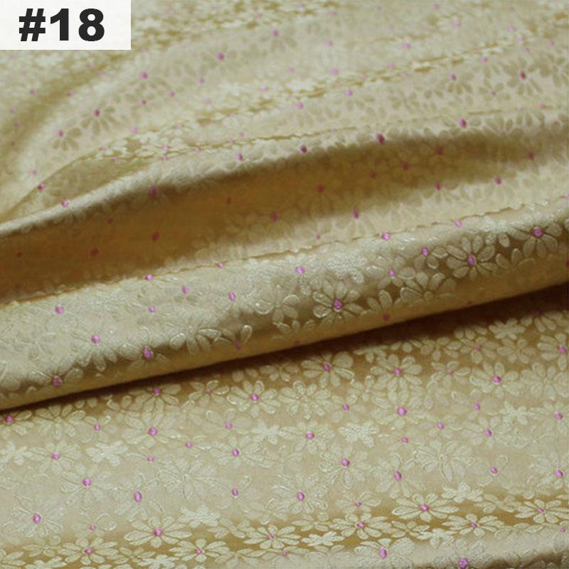 

1/2/3/5 м жаккардовая парча шелковистая ткань искусственный шелк отделка атласная ткань для самостоятельного китайского стиля чонсам дамасский костюм ханьфу саше 100x75cm