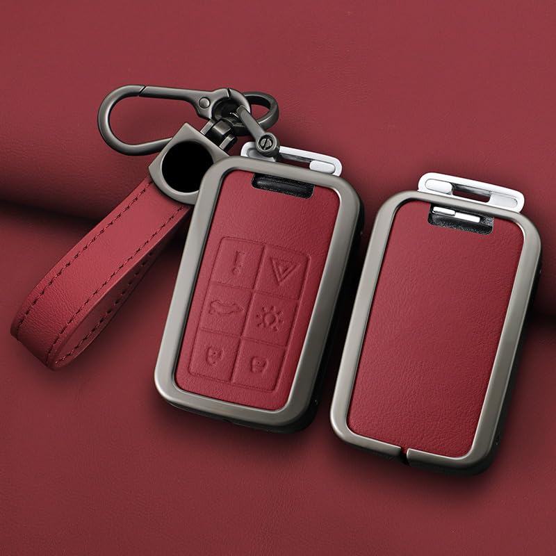 SANRILY Smart Key Case, Key Cover, Key Holder, Compatible with VOLVO V40, V60, XC60,